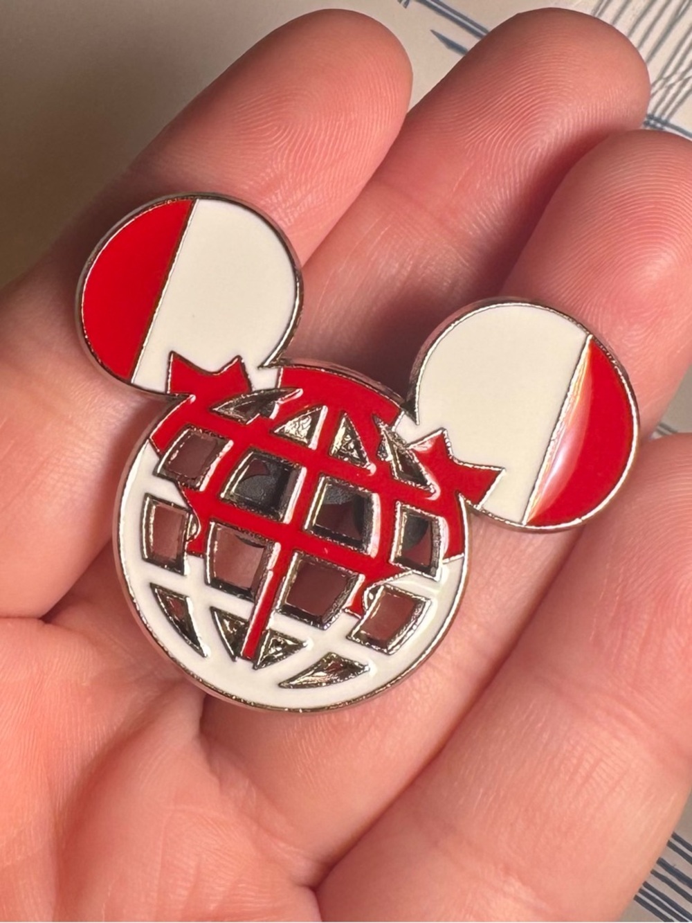 Disney Canada Mickey Ears Pin